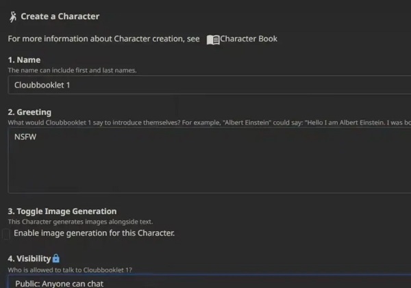 Character AI Private Bot