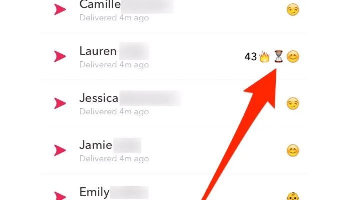 Hourglass Last on Snapchat