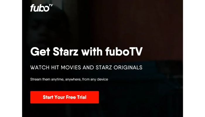 Starz Free Trial With fuboTV