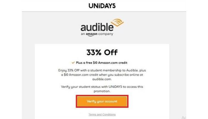 purchase of Audible